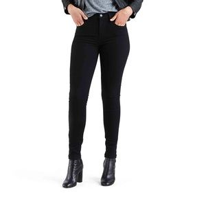 Size 27 long (equivalent of a 2 long) black Levi’s